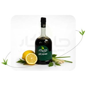 عصاره چای سیاه با طعم لیمو و لمون‌گراس چایکار در بطری ۶۰۰ میلی‌لیتری
